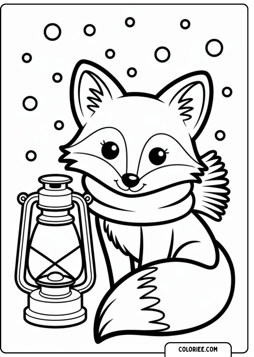 Petit renard d’hiver
