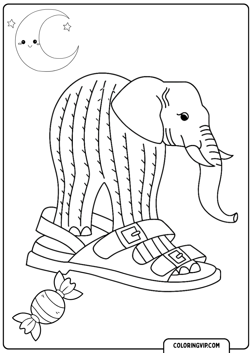 La Chaussure Éléphant