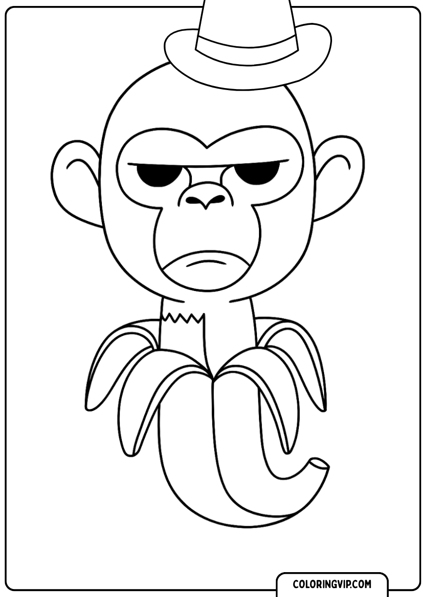 Le singe-banane