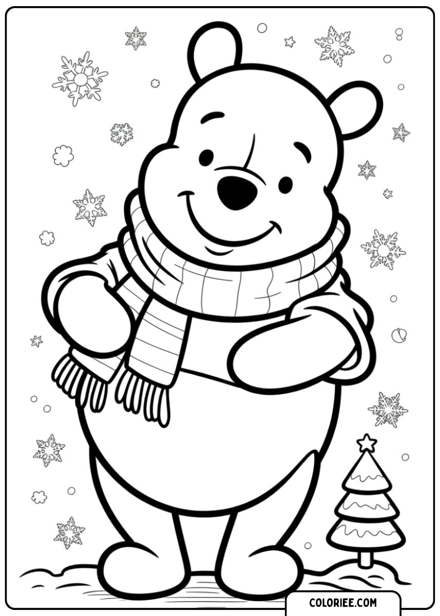 Winnie l’ourson en hiver