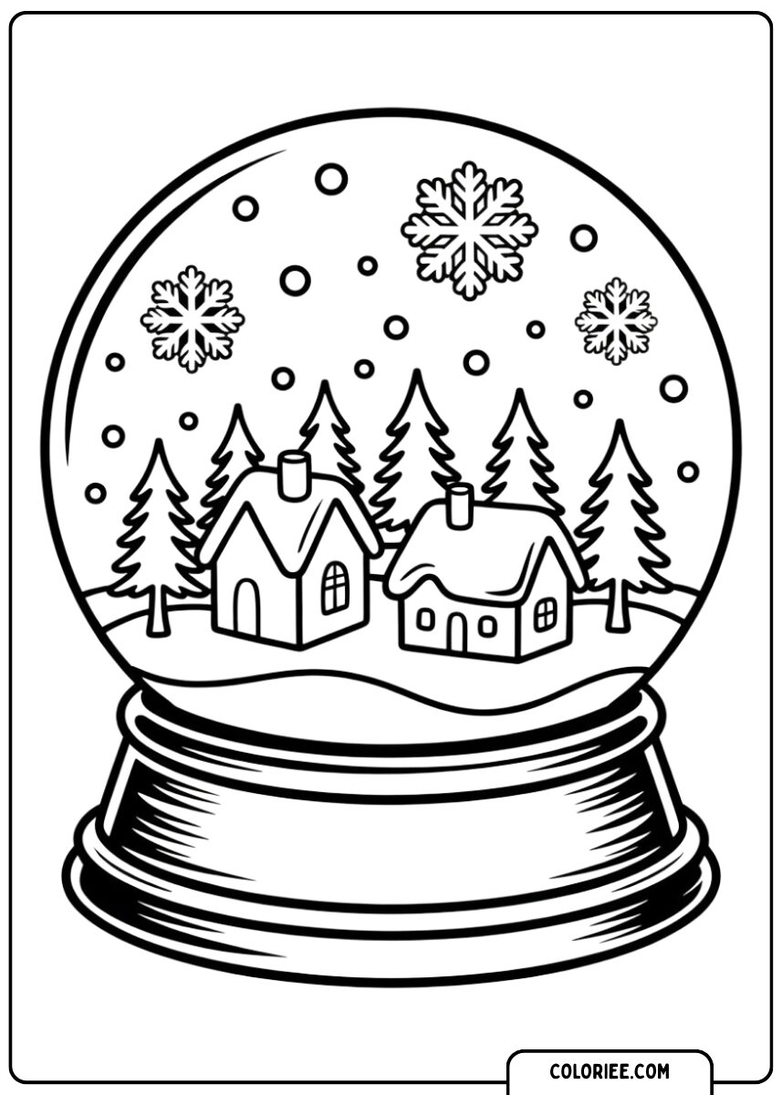 Boule à neige magique