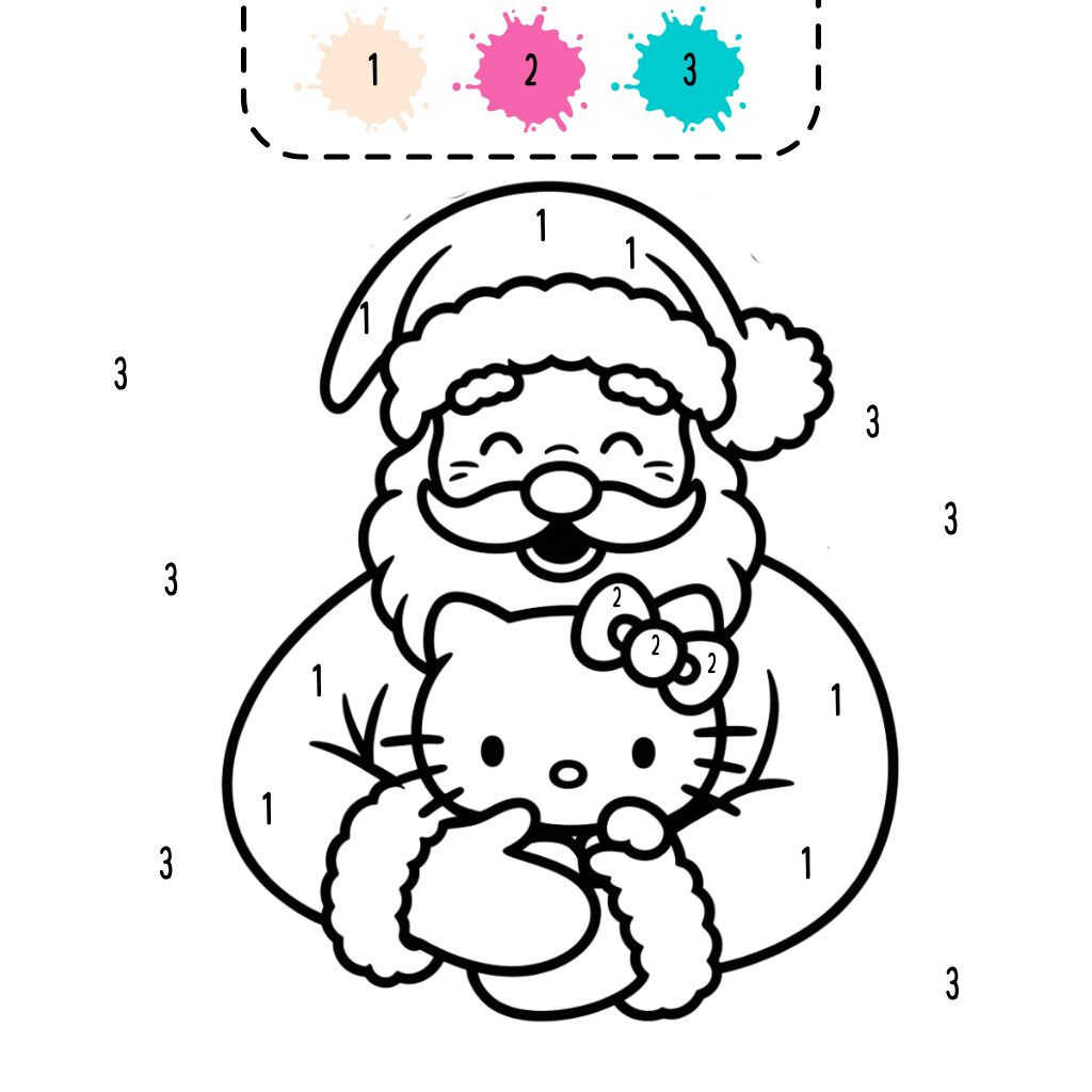 Coloriage Pere Noel