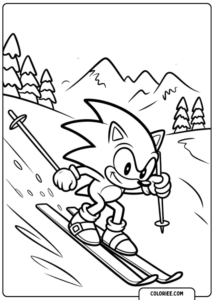 Sonic au ski