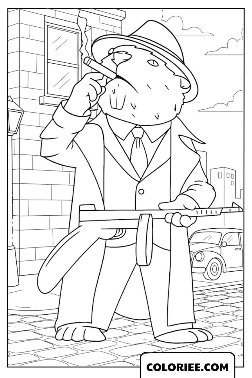 Gangster brainrot en balade
