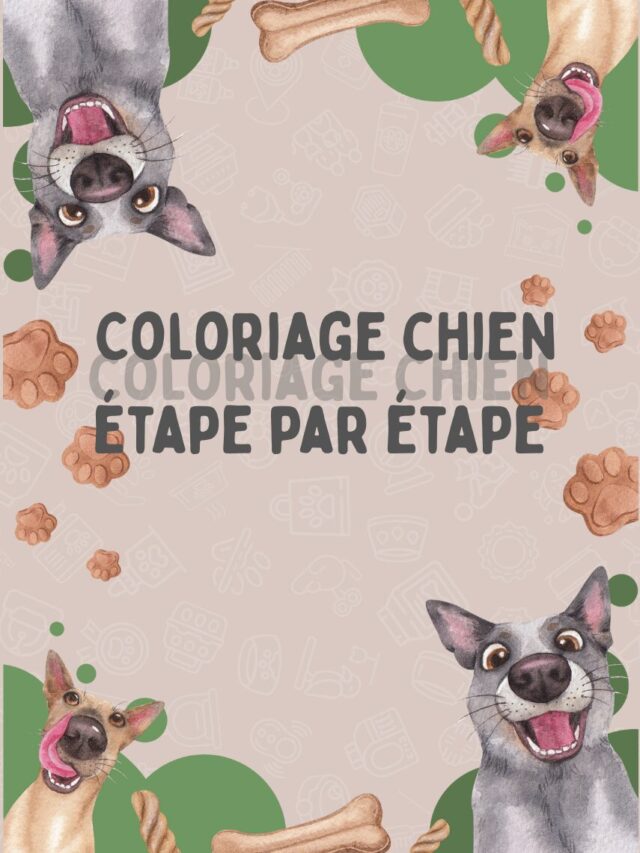 Coloriage Chien par Numéro