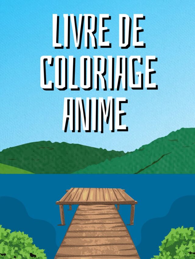 Coloriage Anime étape par étape.