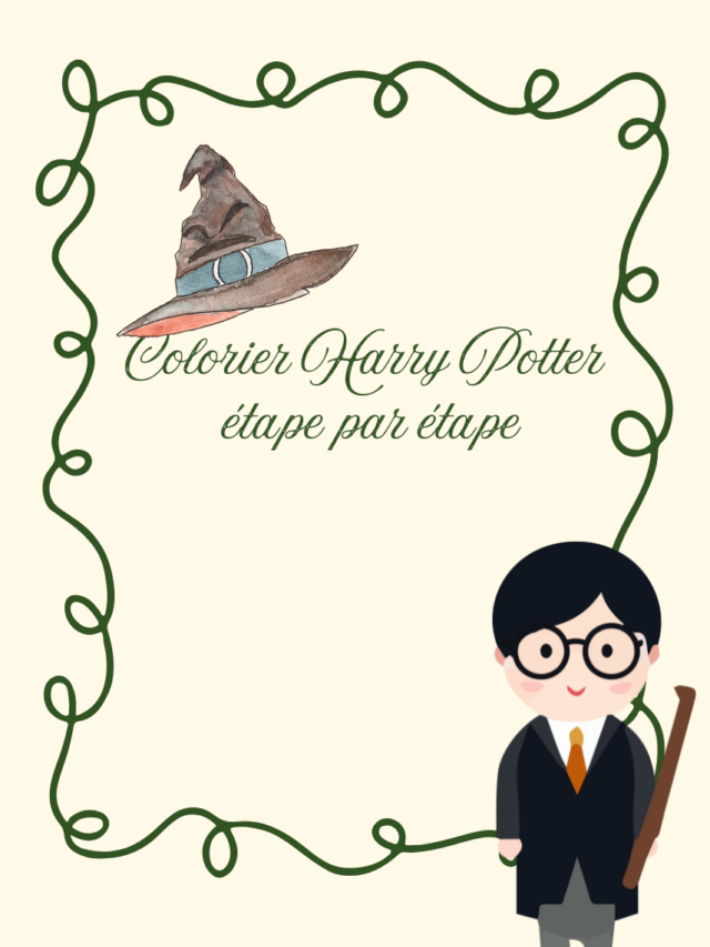 Colorier Harry Potter étape par étape
