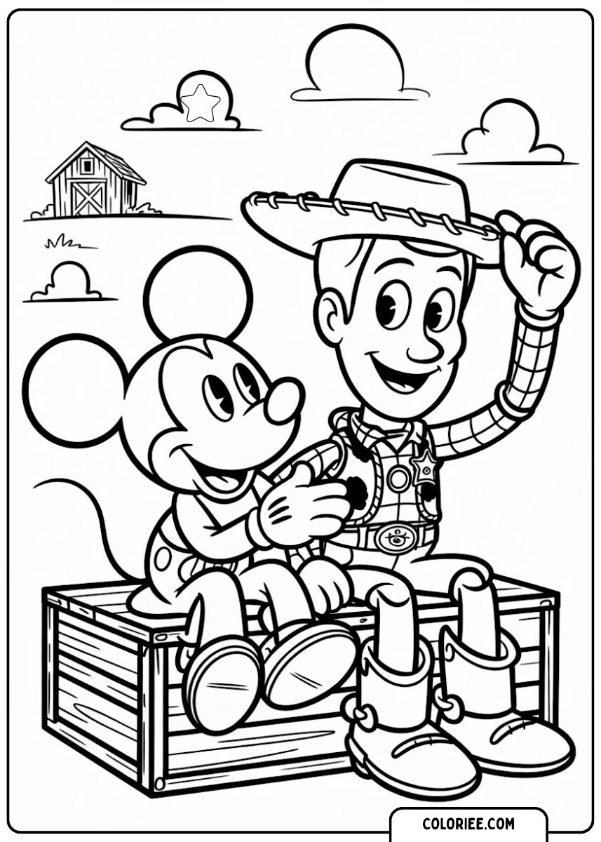 Mickey et Woody