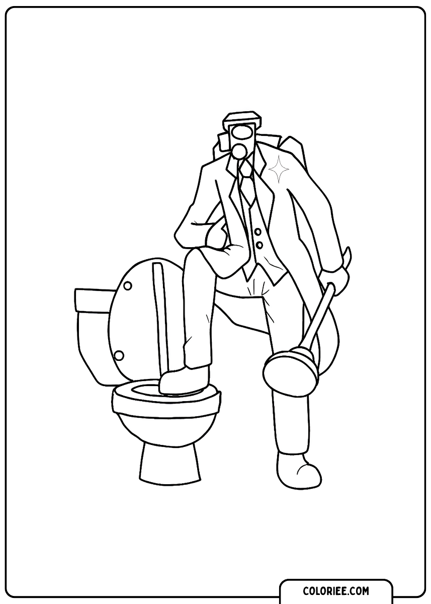 Skibidi Toilet Hero