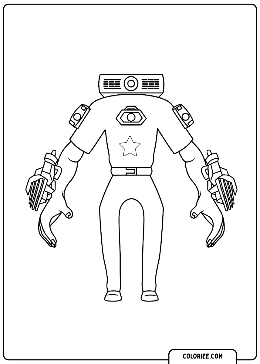 Skibidi Robot Guard