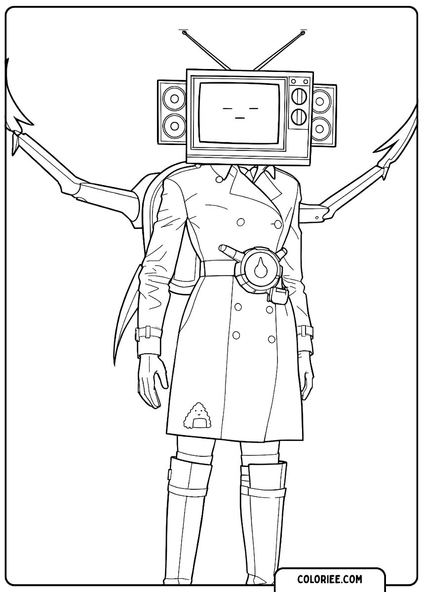 Skibidi TV Head