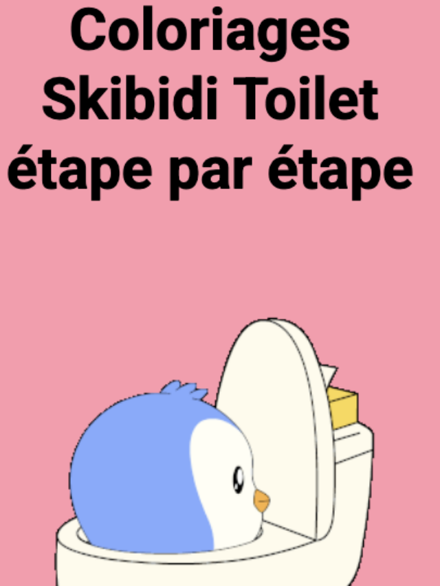 Coloriages Skibidi Toilet étape par étape