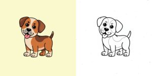 Coloriage Chien ft