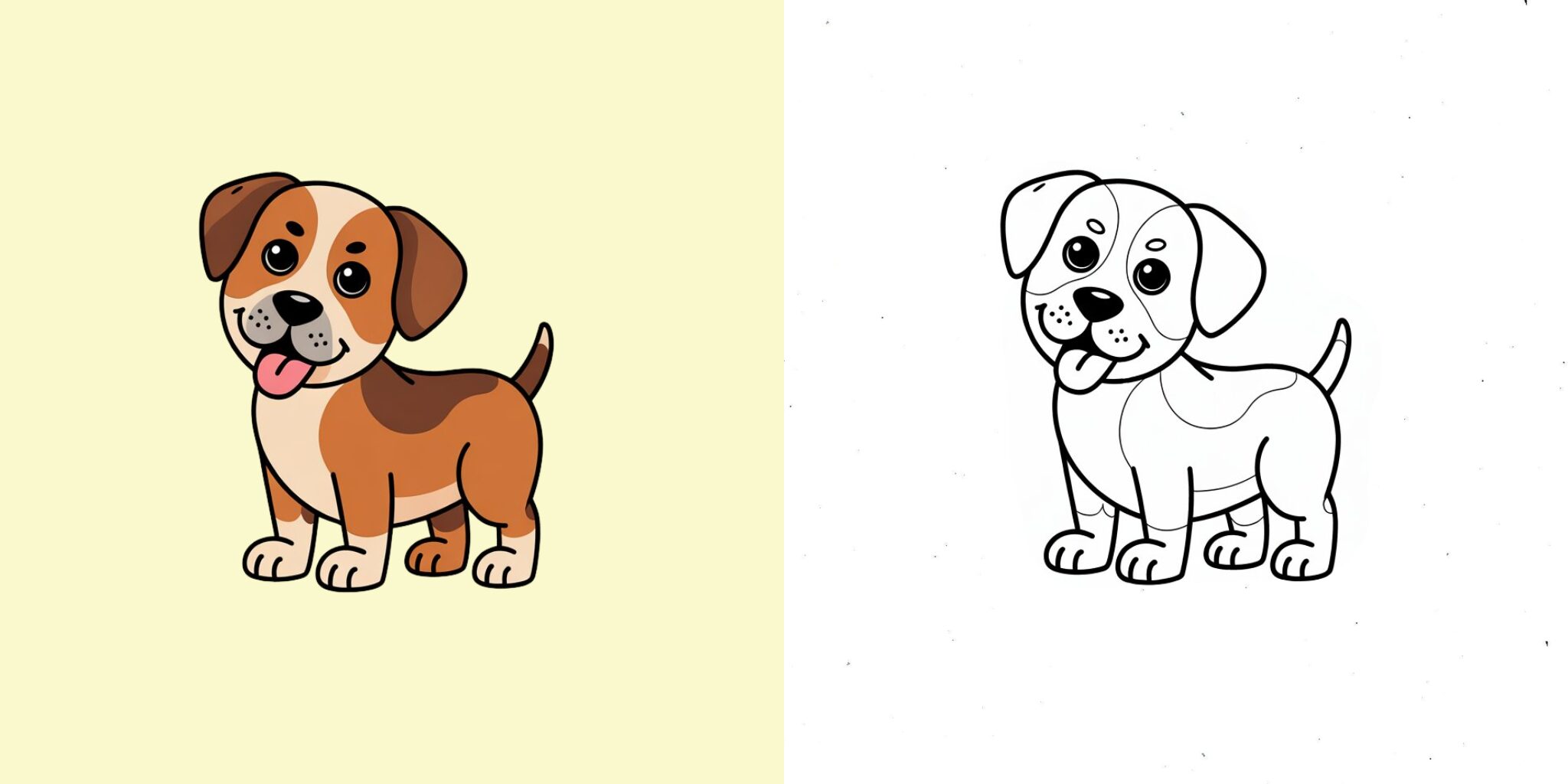Coloriage Chien ft