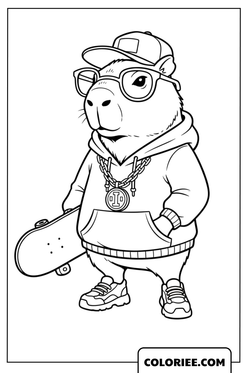 Capybara au style street