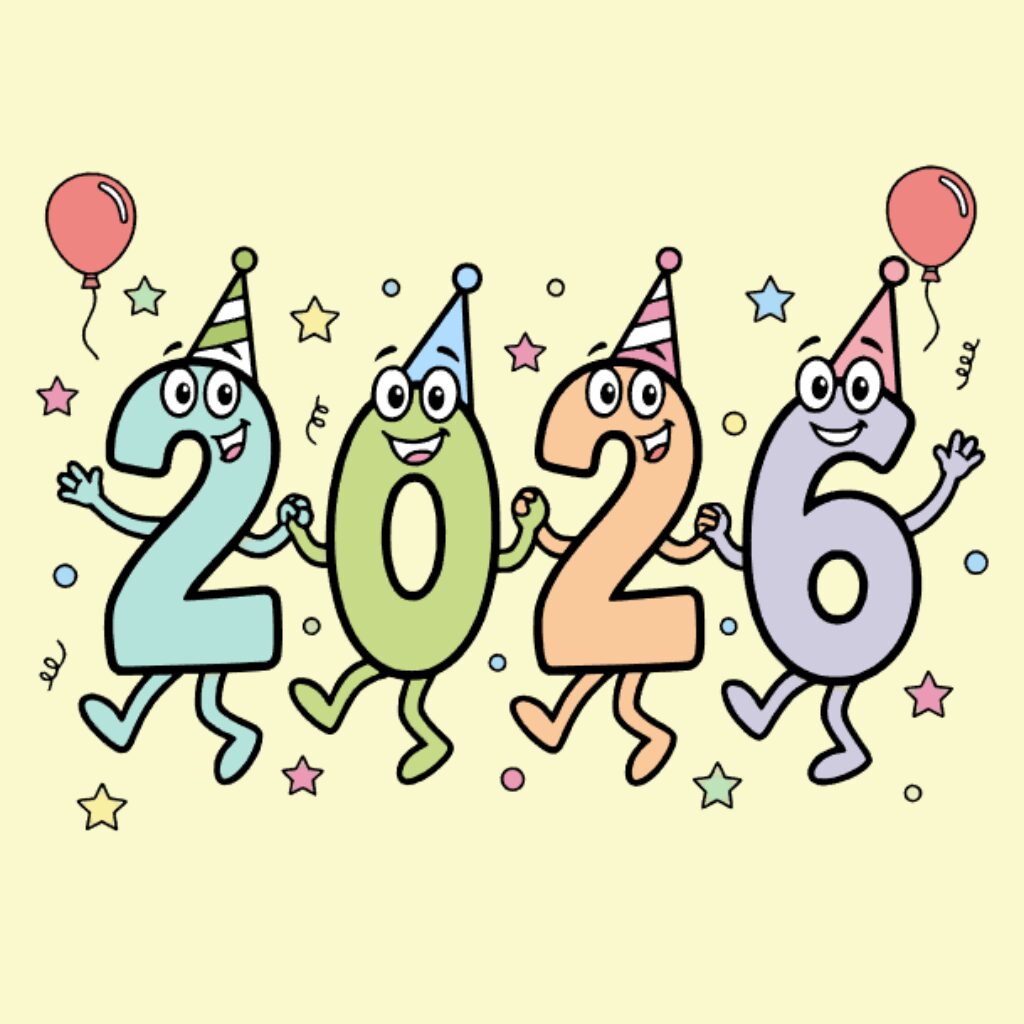 Coloriage Bonne Année par numéros