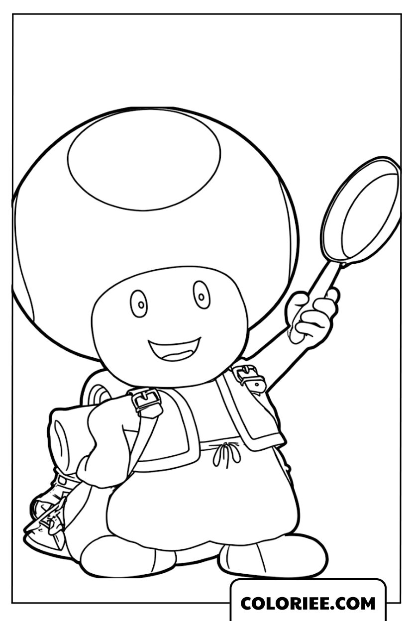 Coloriage Captain Toad Aventure