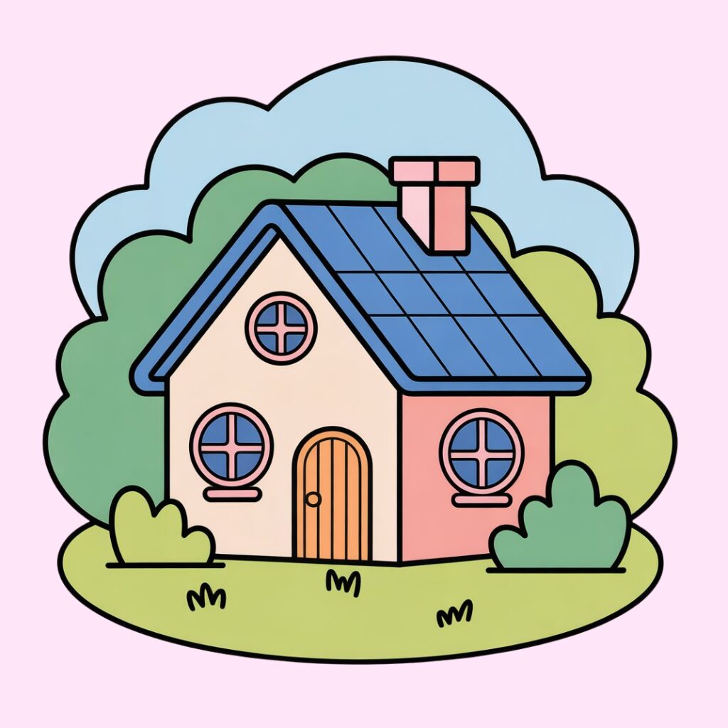 Coloriage maison par numéros