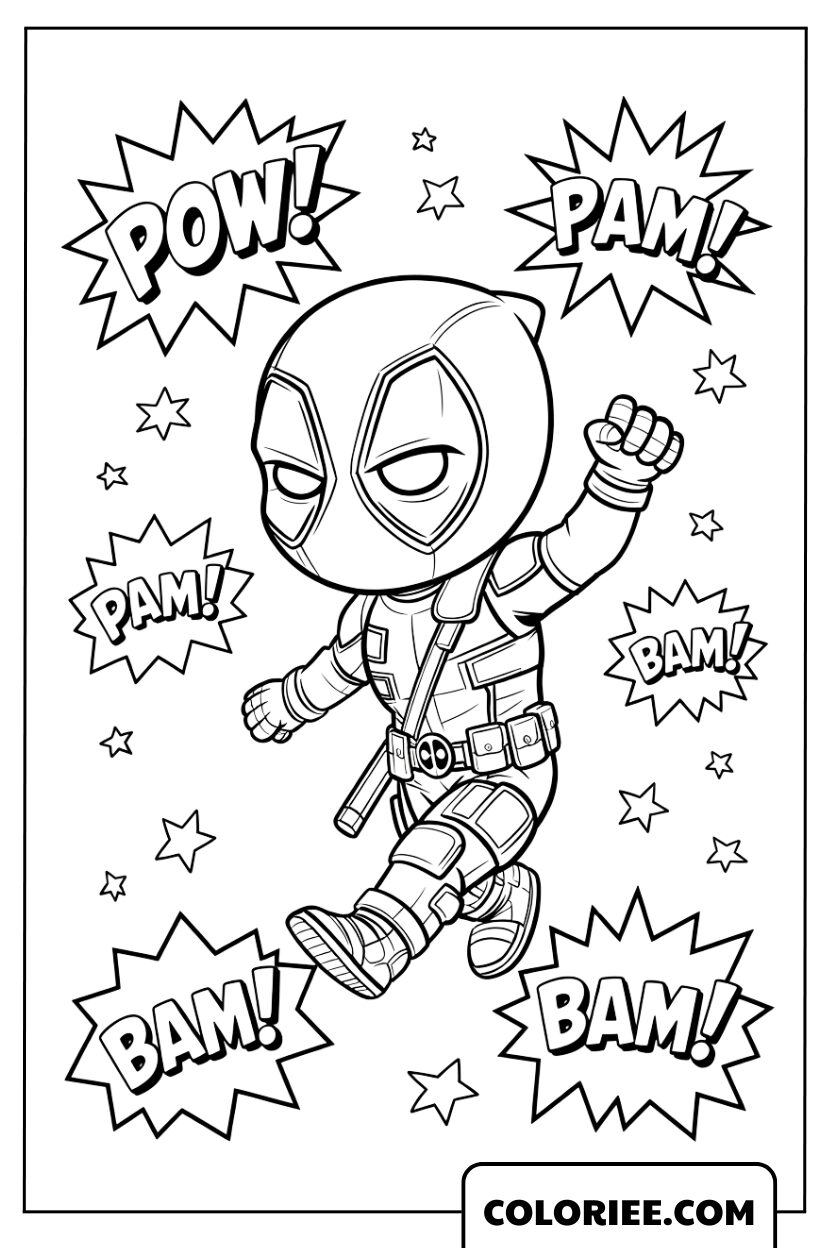 Deadpool chibi ultra cool