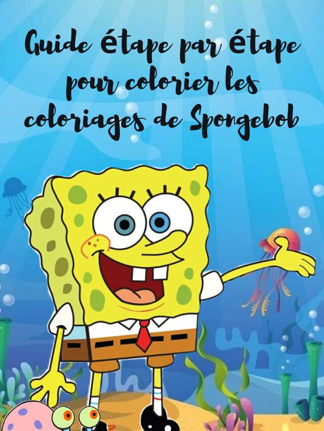 Guide étape par étape pour colorier les coloriages de Spongebob