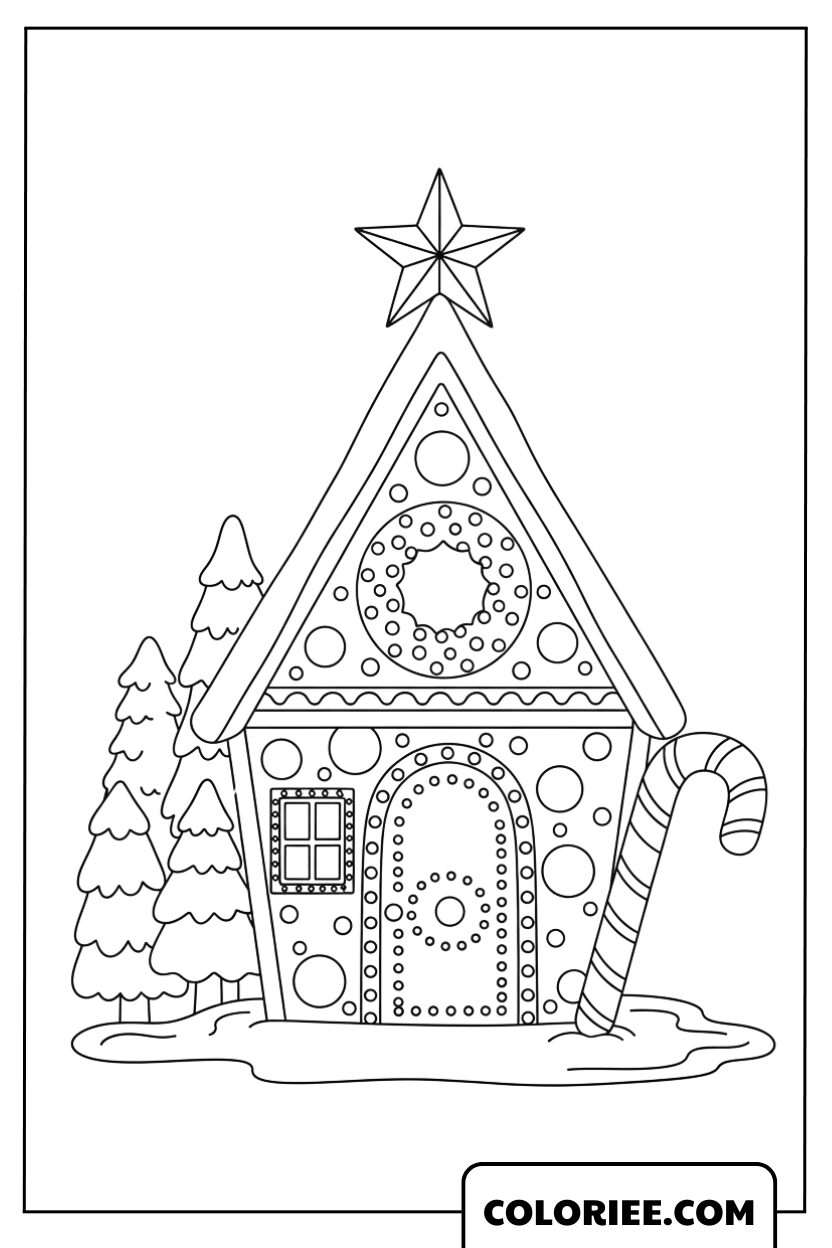 La Maison en Pain d’Épice Douce et Festive