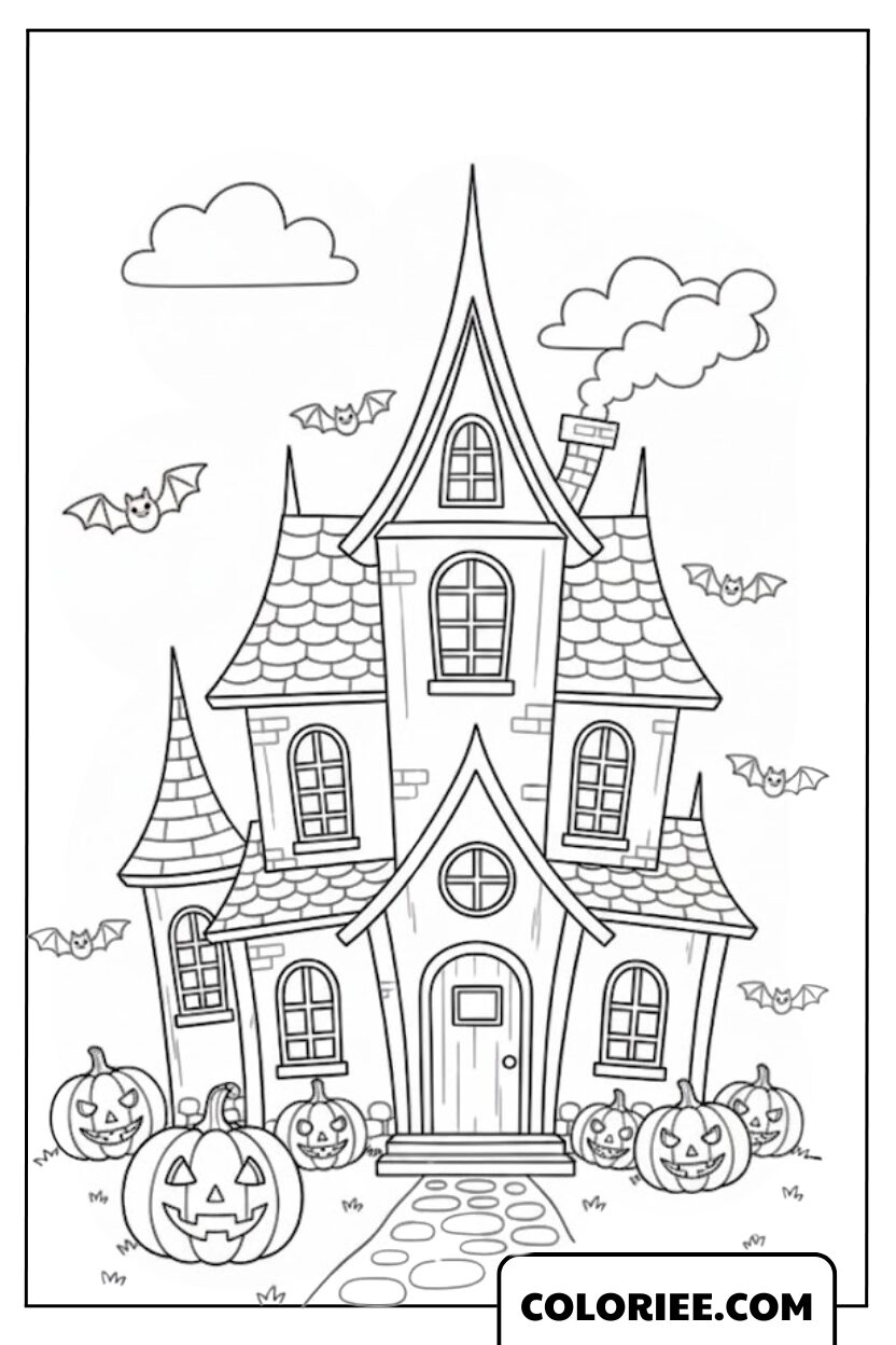Maison Hantée de la Nuit d’Halloween