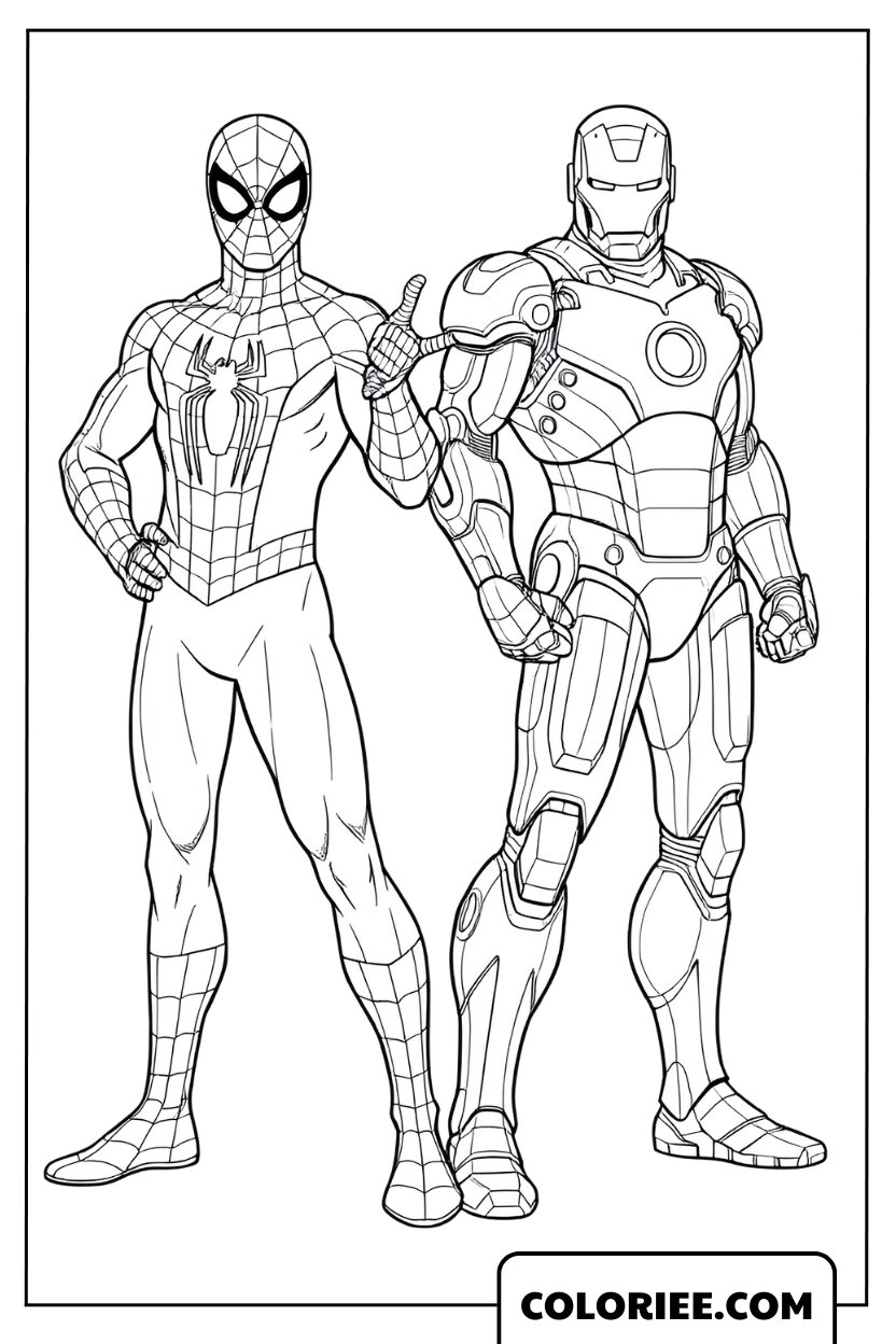 Spider-Man et Iron Man, Côte à Côte