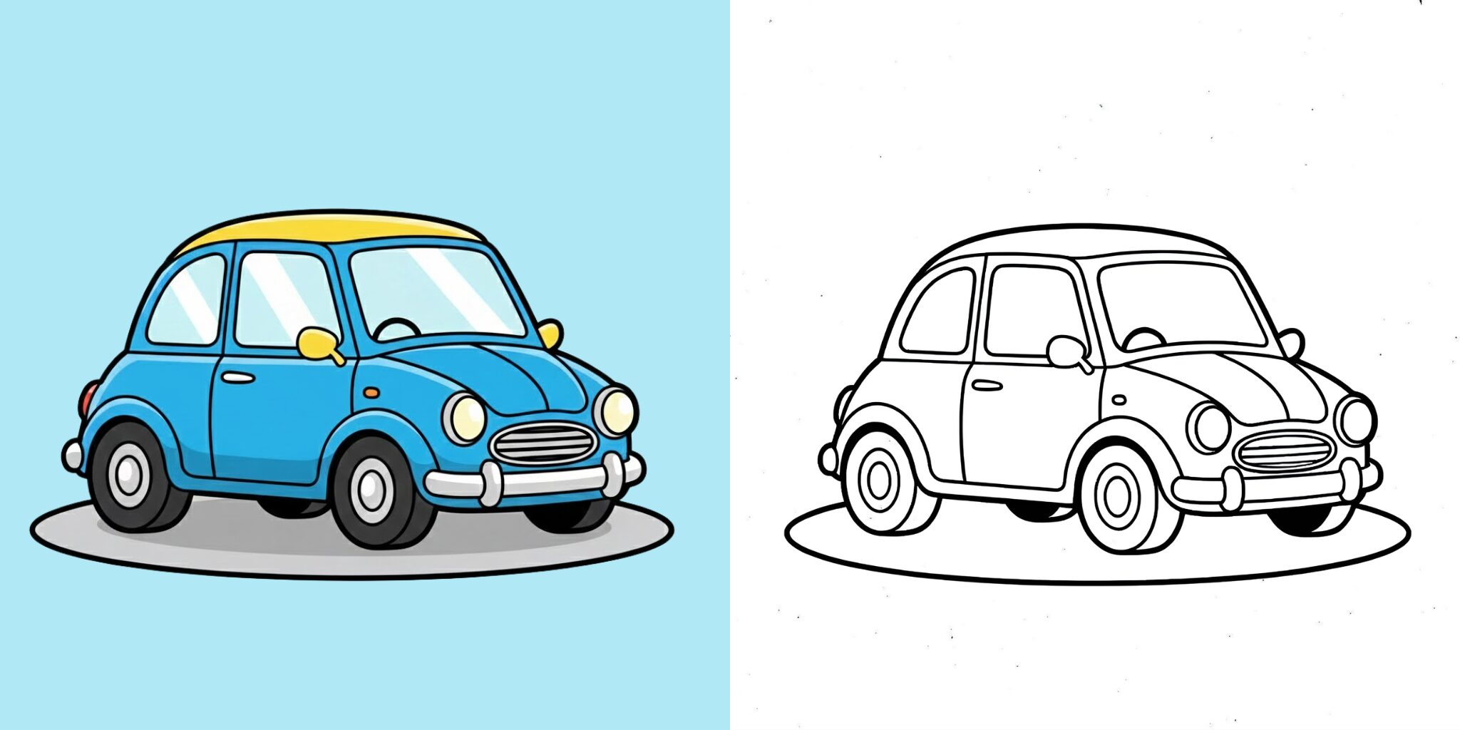 coloriage voiture ft