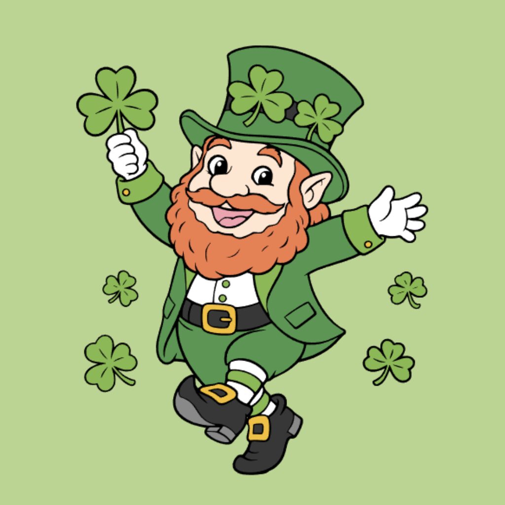 Coloriage Fête de la Saint-Patrick par numéros