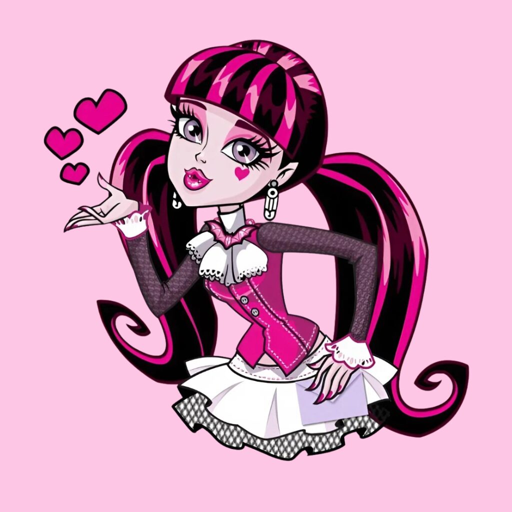 Coloriage Monster High par numéros