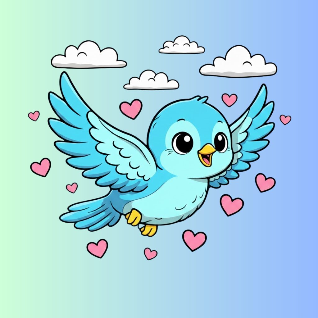 Coloriage oiseau par numéros