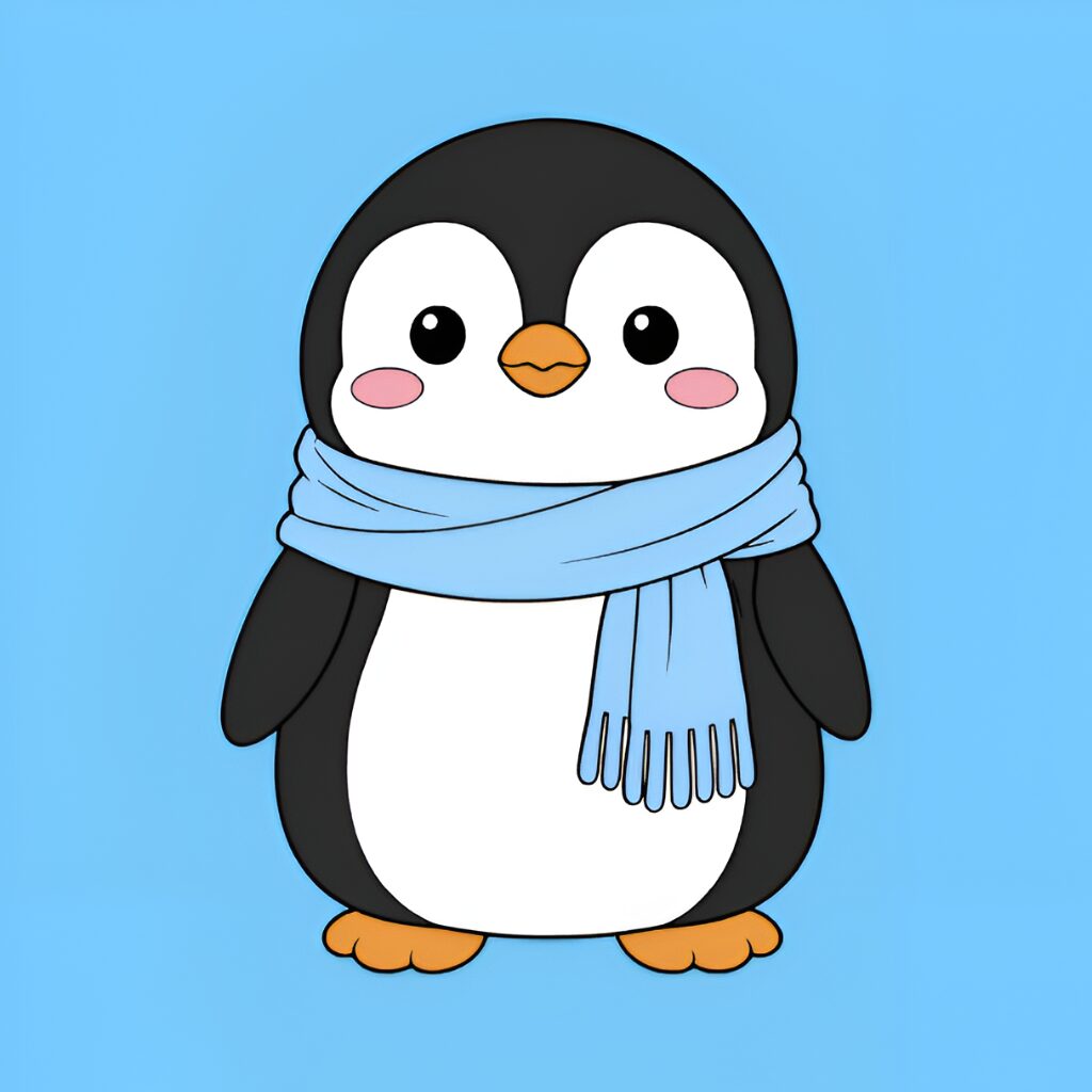 Coloriage pingouin par numéros