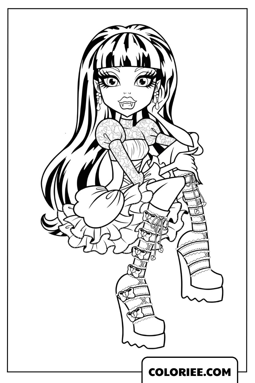 Dessin Elissabat Hautaine