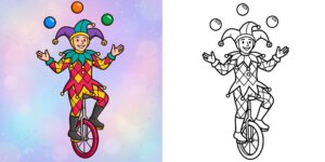 Coloriage Carnaval ft