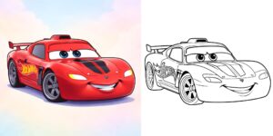 Coloriage Hot Wheels ft